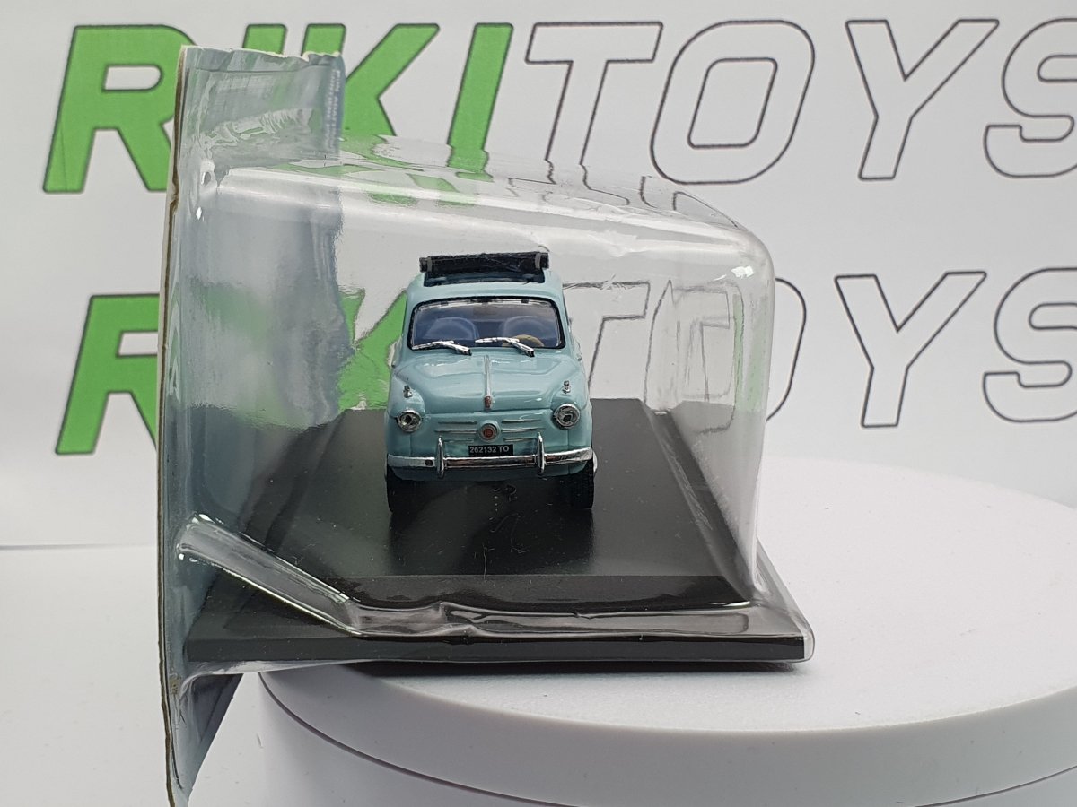 Fiat 600 trasformabile Norev 1/43 Azzurro - RikiToys - Norev#