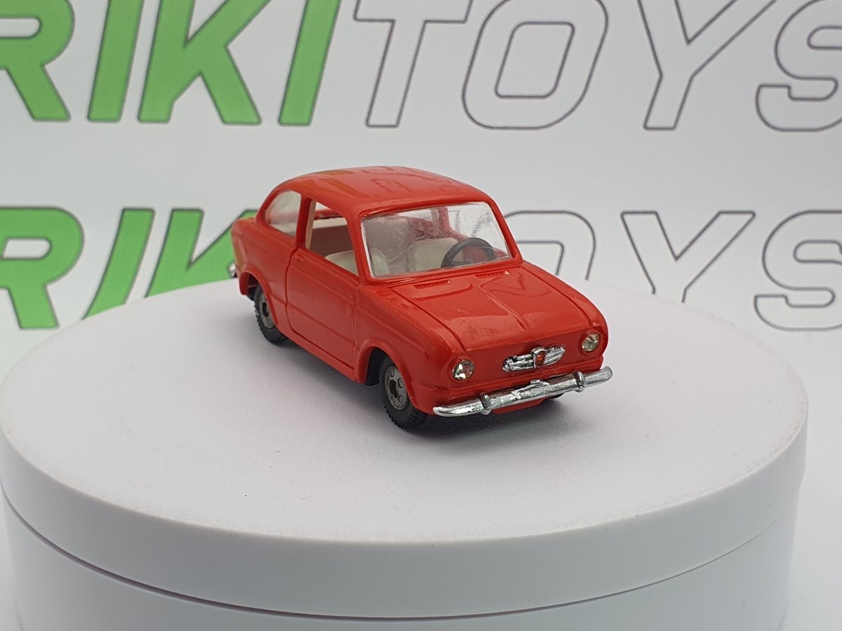 Fiat 850 Berlina Politoys PL 1/41 Rosso 1964 - RikiToys - Politoys PL