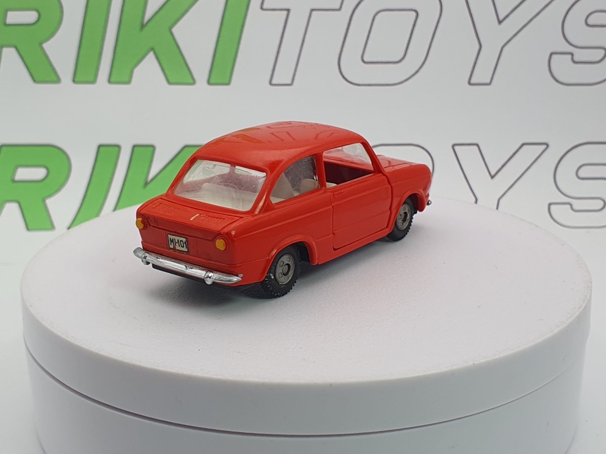 Fiat 850 Berlina Politoys PL 1/41 Rosso 1964 - RikiToys - Politoys PL