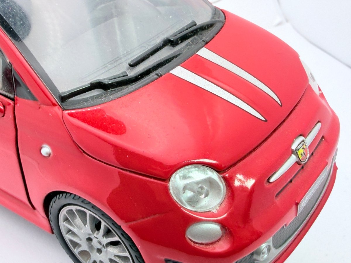 Fiat-Abarth 595 SS Tributo Ferrari Mondo Motors 1/24 Rosso - RikiToys - Mondo Motors