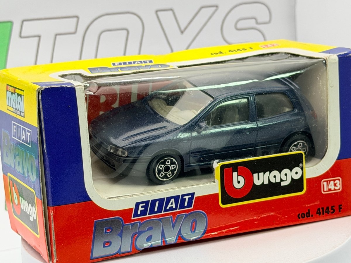 Fiat Bravo Burago 1/43 Blu - RikiToys - Burago