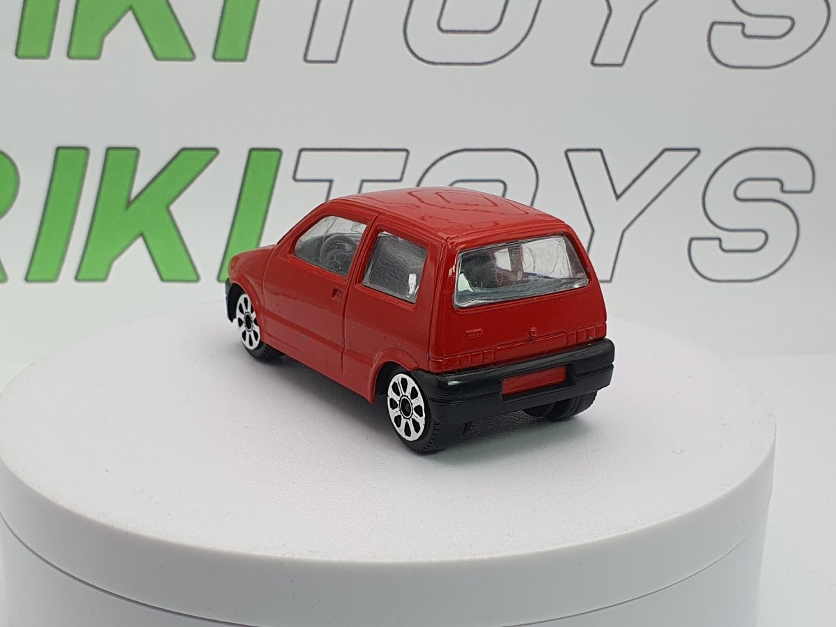 Fiat Cinquecento Burago 1/43 Rosso 1992 - RikiToys - Burago#