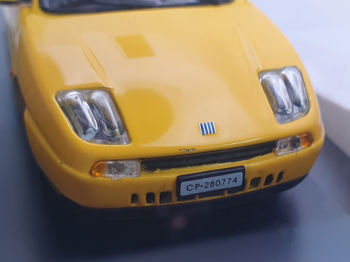 Fiat Coupé Edison 1/43 Giallo 1996 - RikiToys - Edison