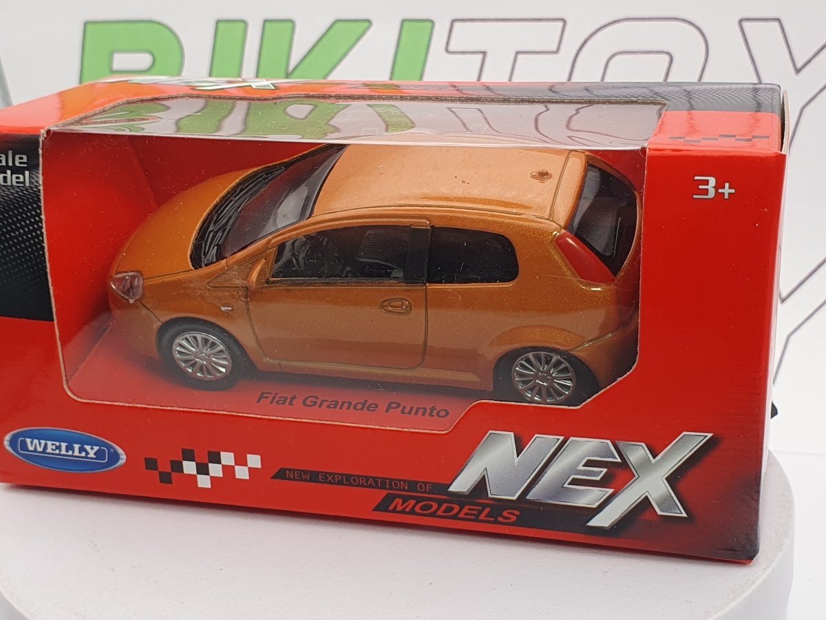 Fiat Grande Punto Welly 1/43 Arancione 2006 - RikiToys - Welly