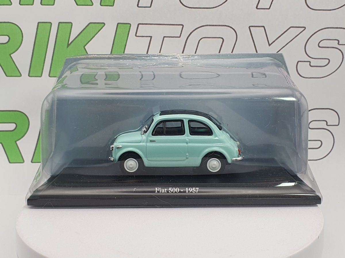 Fiat Nuova 500 N Norev 1/43 Verde 1957 - RikiToys - Norev