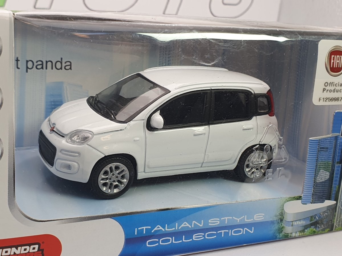 Fiat Panda 312 MondoMotors 1/43 Bianco 2012 - RikiToys - MondoMotors