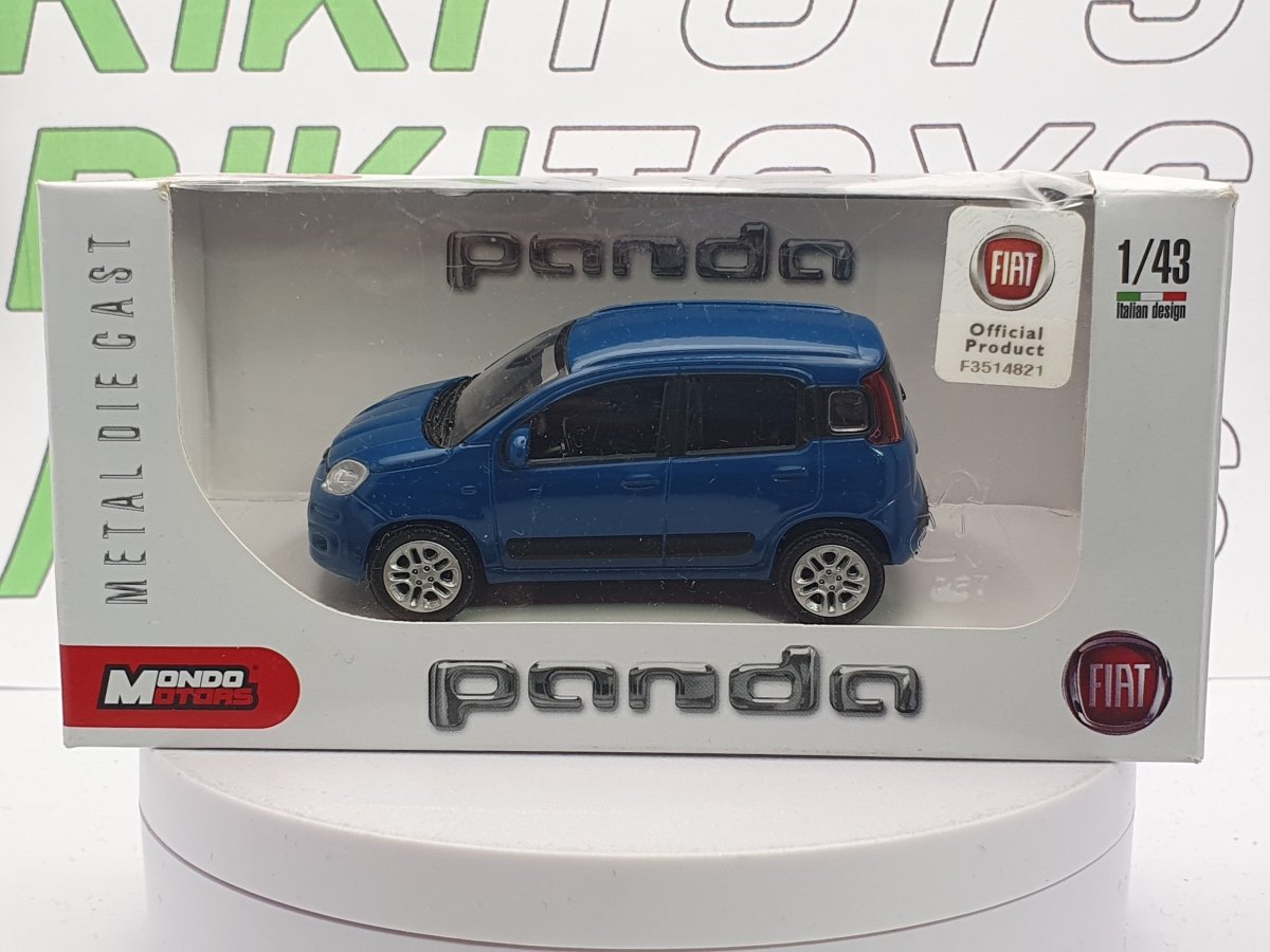 Fiat Panda 312 MondoMotors 1/43 Blu 2012 - RikiToys - MondoMotors