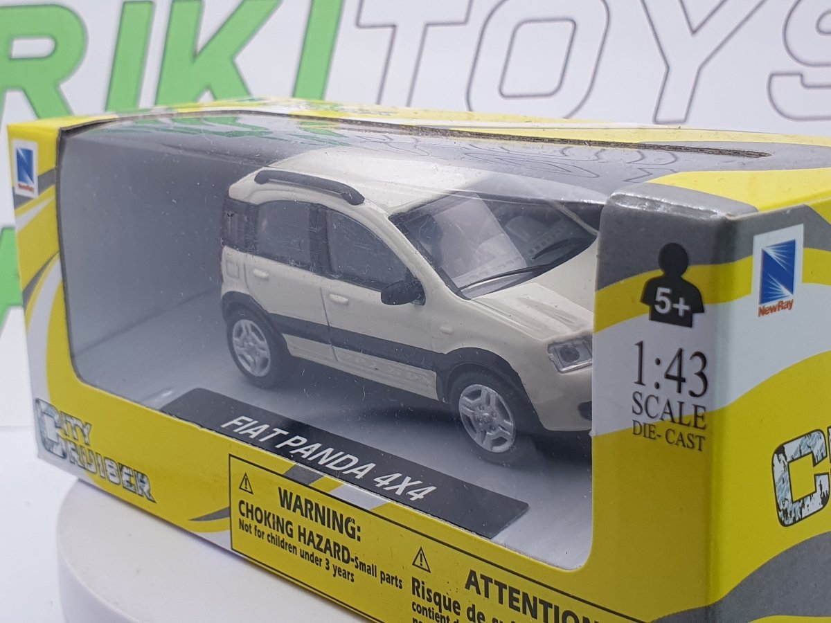 Fiat Panda 4x4 169 New Ray 1/43 Bianco 2004 - RikiToys - New Ray