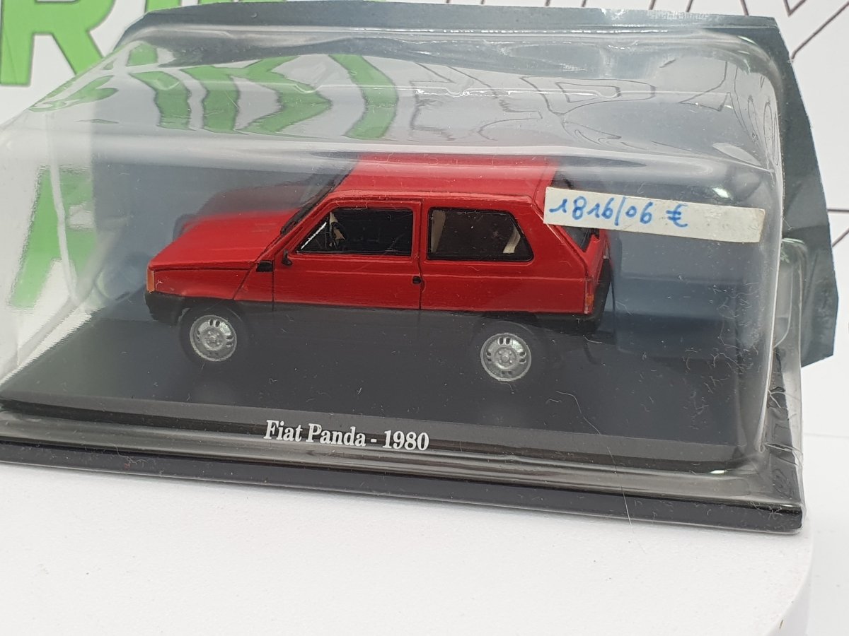 Fiat Panda Norev 1/43 Rosso 1980 - RikiToys - Norev