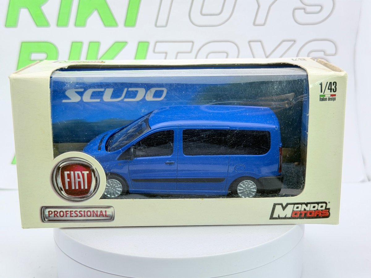 Fiat Scudo Minibus Mondo Motors 1/43 Grigio - RikiToys - Mondo Motors