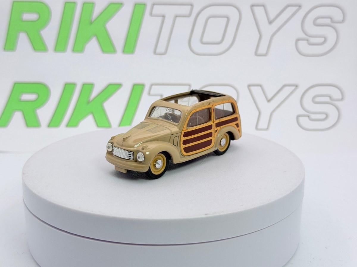 Fiat Topolino C Belvedere Brumm 1/43 Beige 1949 - RikiToys - Brumm