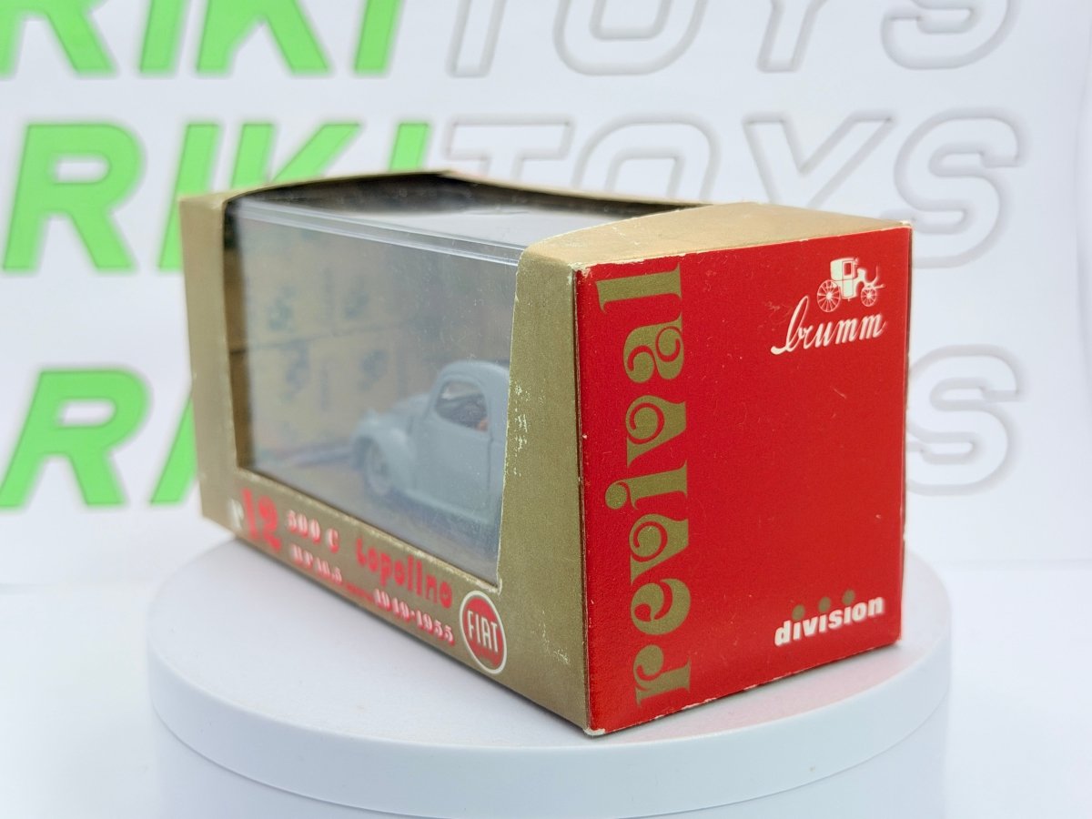 Fiat Topolino C Brumm 1/43 Grigio 1949 - RikiToys - Brumm