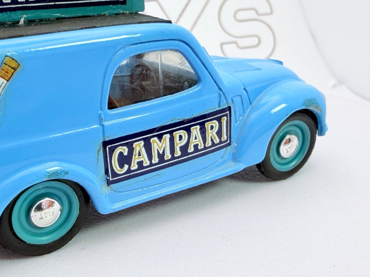 Fiat Topolino C Furgone Brumm 1/43 Celeste 1949 - RikiToys - Brumm