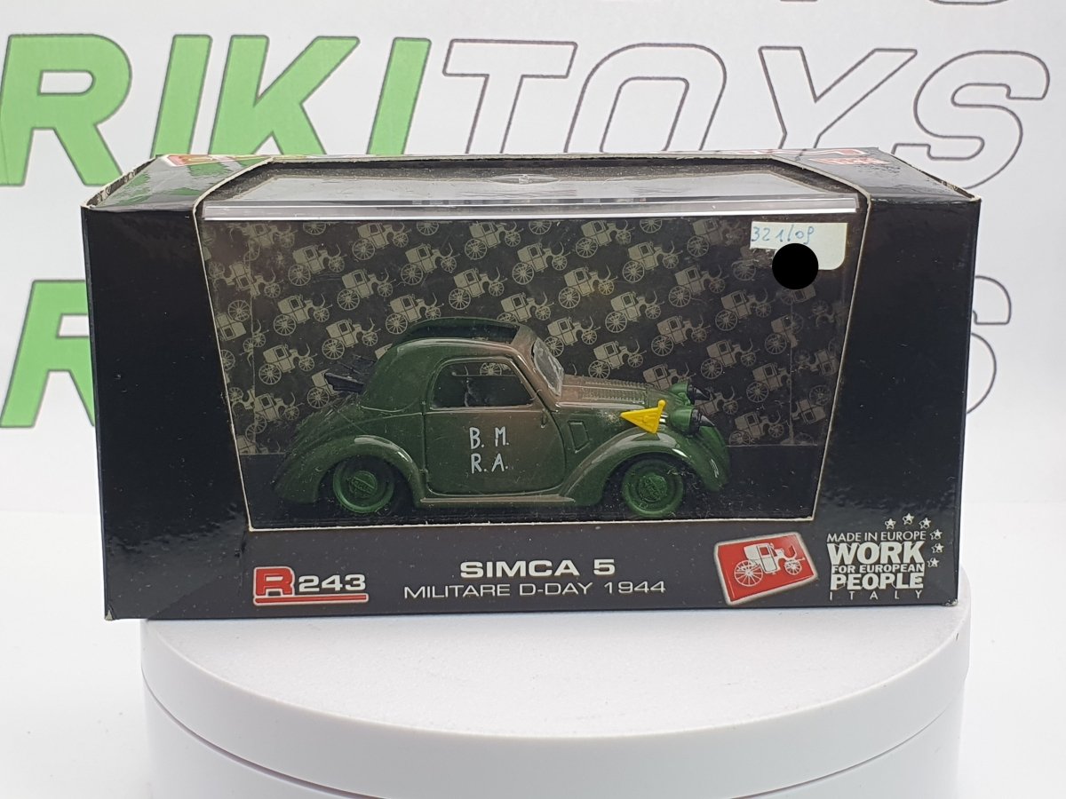 Fiat/Simca 5 Brumm 1/43 Verde 1936 - RikiToys - Brumm