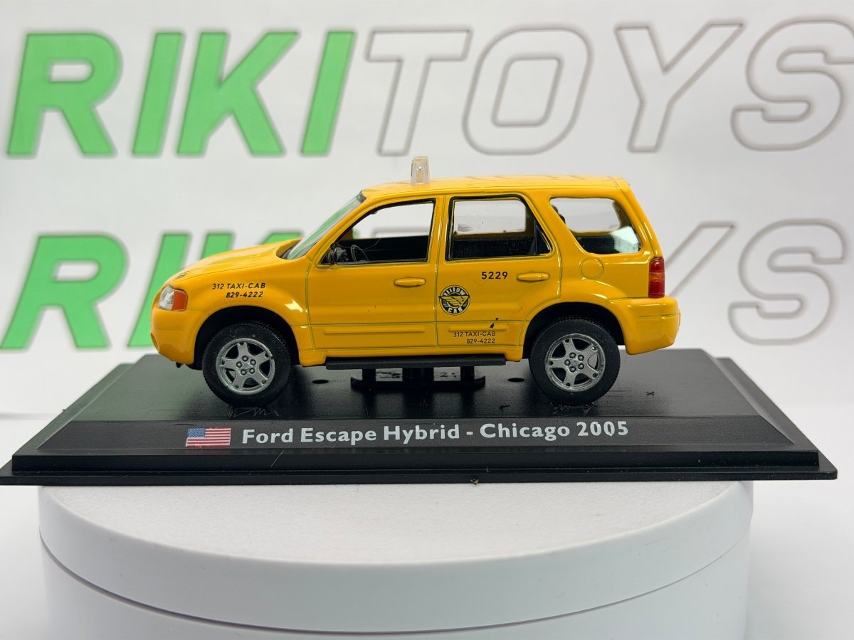 Ford Escape Hybrid Edicola 1/43 Giallo - RikiToys - Edicola