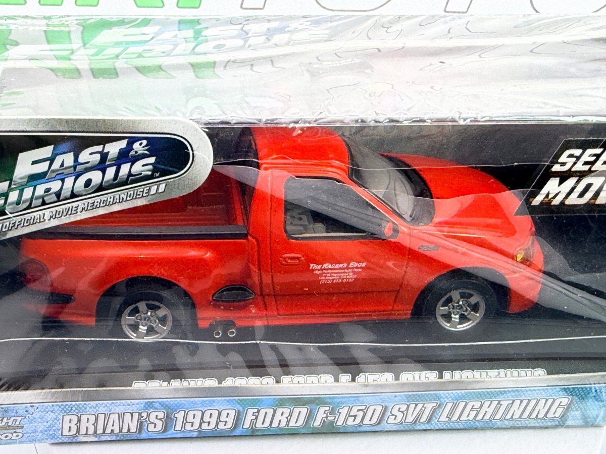 Ford F 150 SVT Lightning Greenlight 1/43 Rosso - RikiToys - Greenlight
