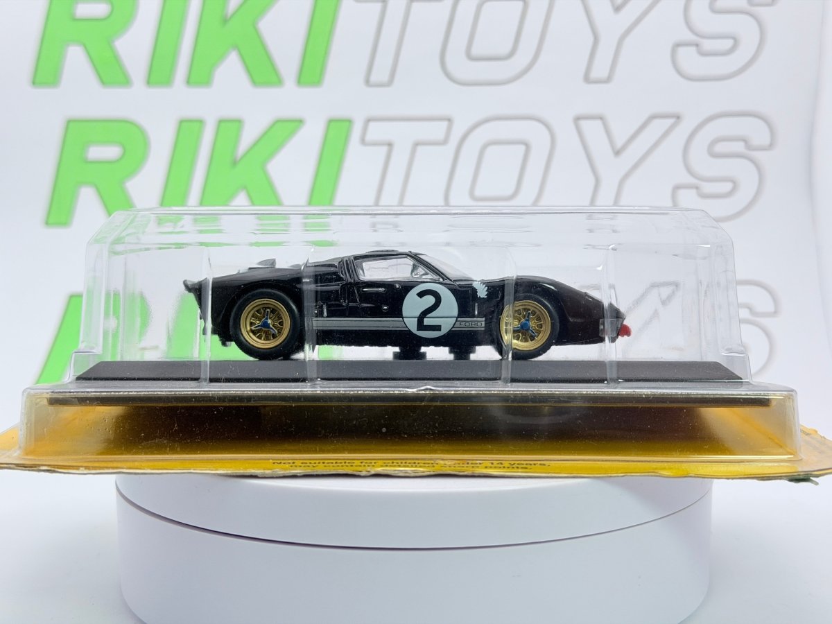Ford GT 40 MK 2 Edicola 1/43 Nero - RikiToys - Edicola