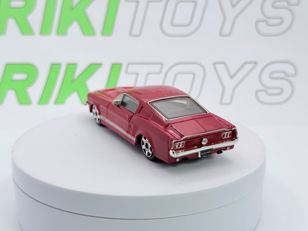 Ford Mustang Fastback Burago 1/43 Rosso scuro - RikiToys - Burago