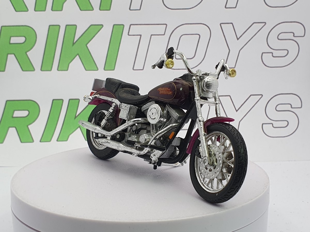 Harley Davidson Dyna LowRider Maisto 1/18 Viola 1998 - RikiToys - Maisto