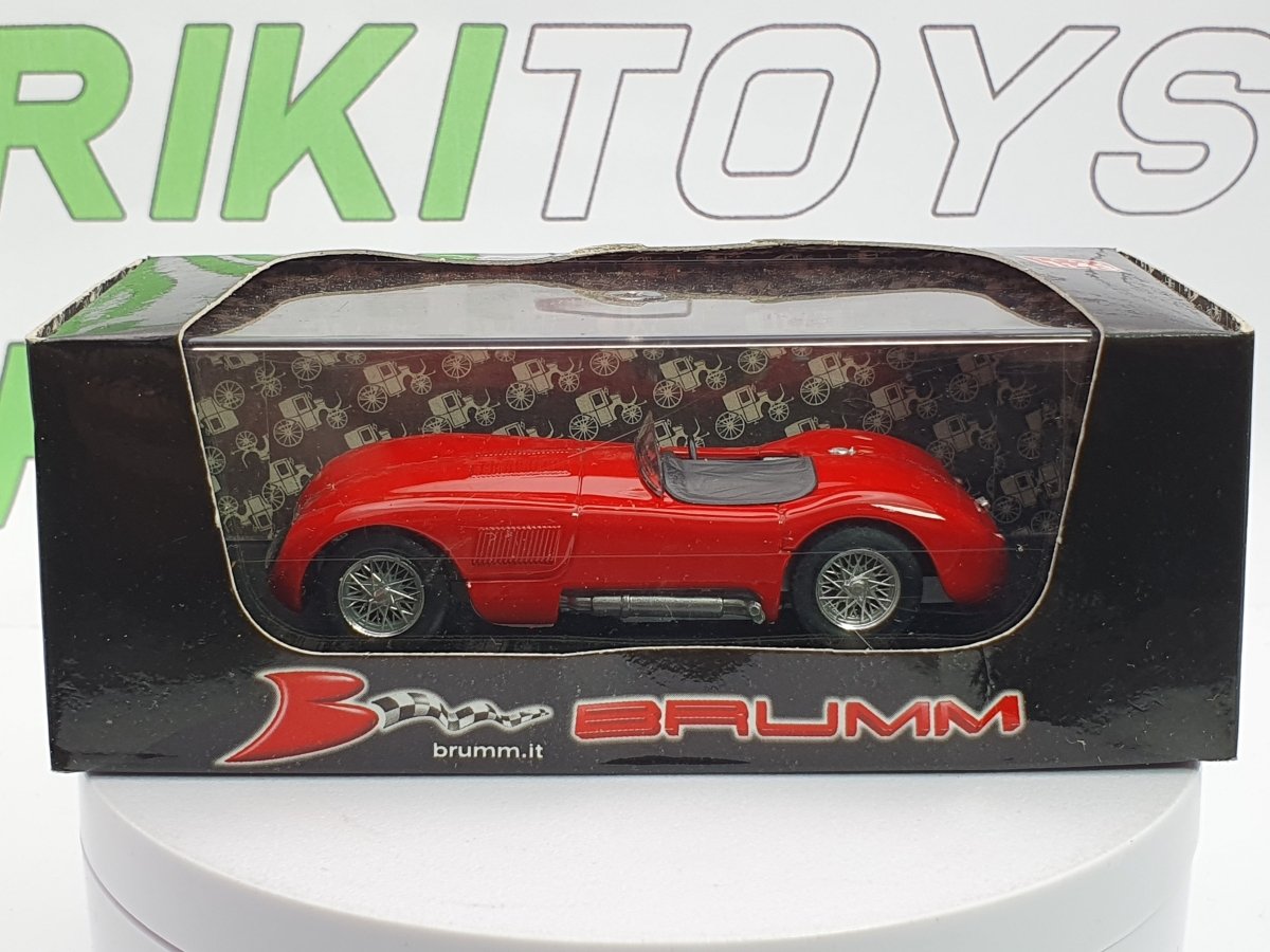 Jaguar C Type Brumm 1/43 Rosso 1953 - RikiToys - Brumm