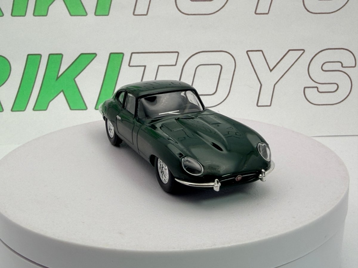 Jaguar E Coupé Edicola 1/43 Verde - RikiToys - Edicola