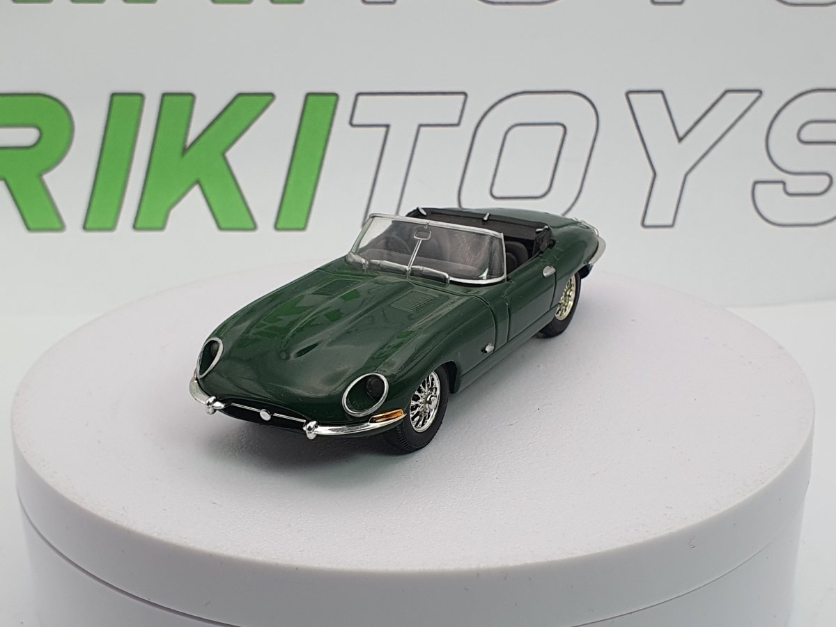 Jaguar E Type Spider Del Prado 1/43 Verde 1961 - RikiToys - Del Prado#