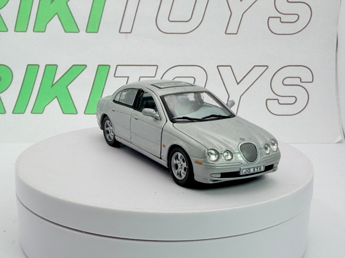 Jaguar S Type Cararama 1/43 Argento - RikiToys - Cararama