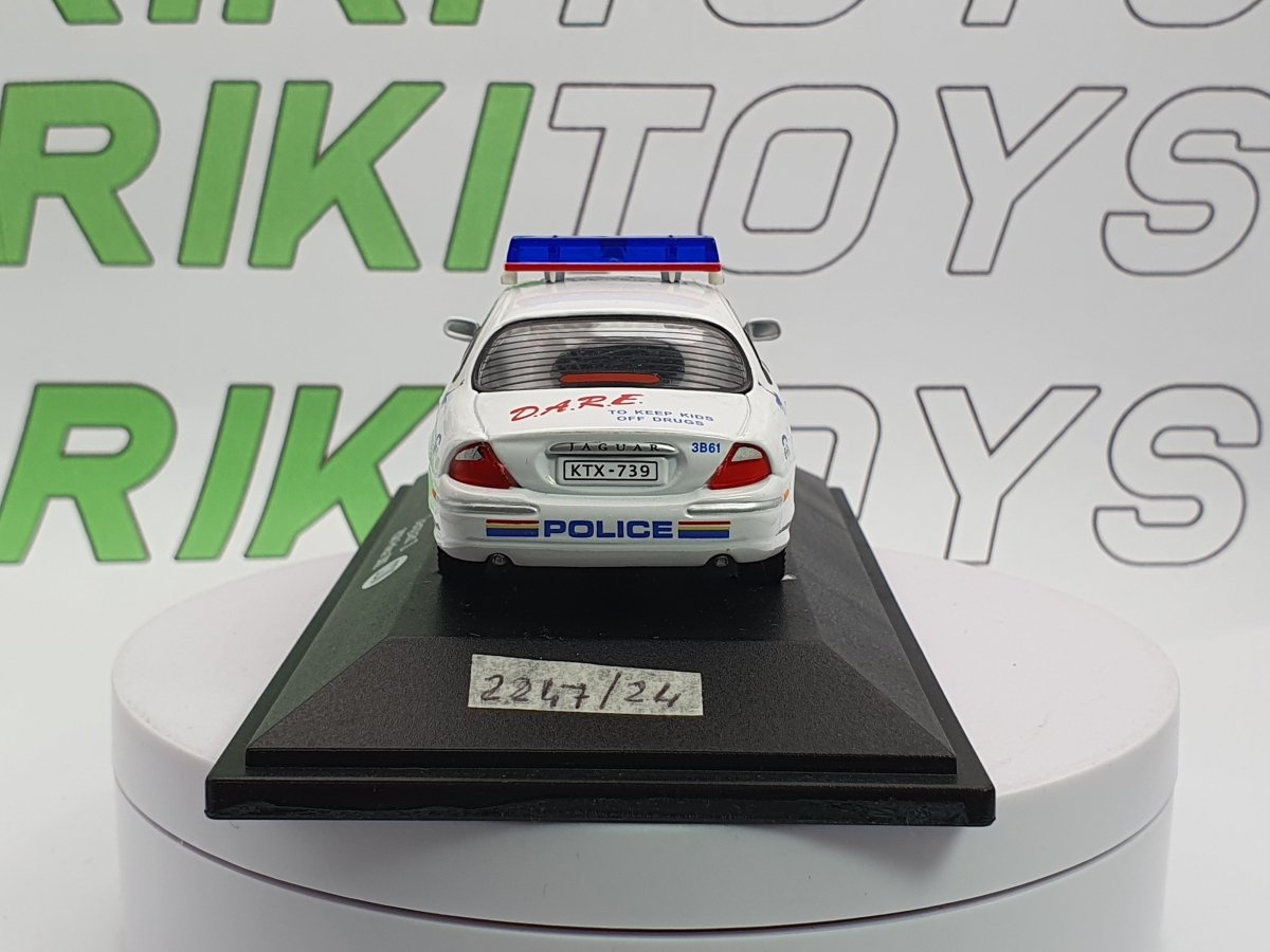 Jaguar S Type Edicola 1/43 Bianco 2002 - RikiToys - Edicola