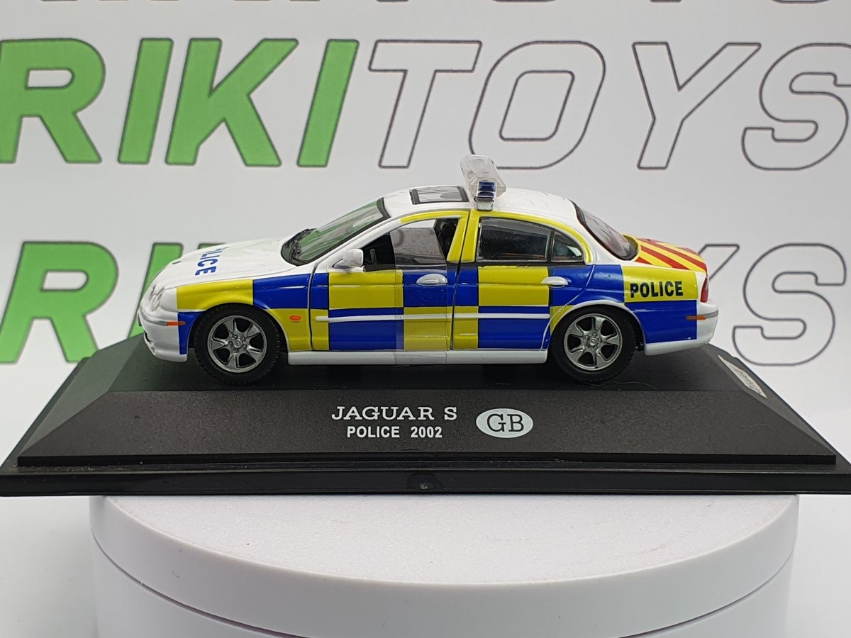 Jaguar S Type Edicola 1/43 Bianco 2002 - RikiToys - Edicola