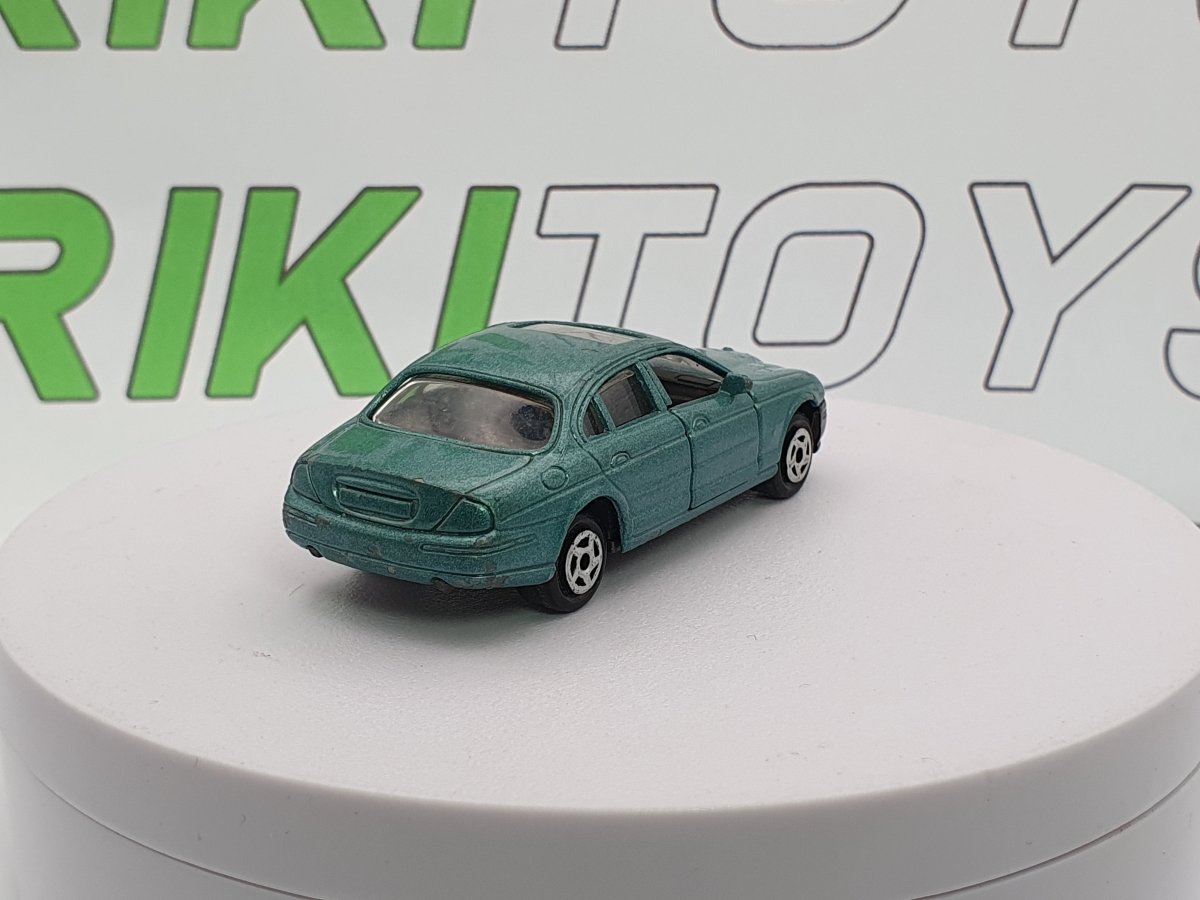 Jaguar S - Type Majorette 1/60 Verde - RikiToys - Majorette#