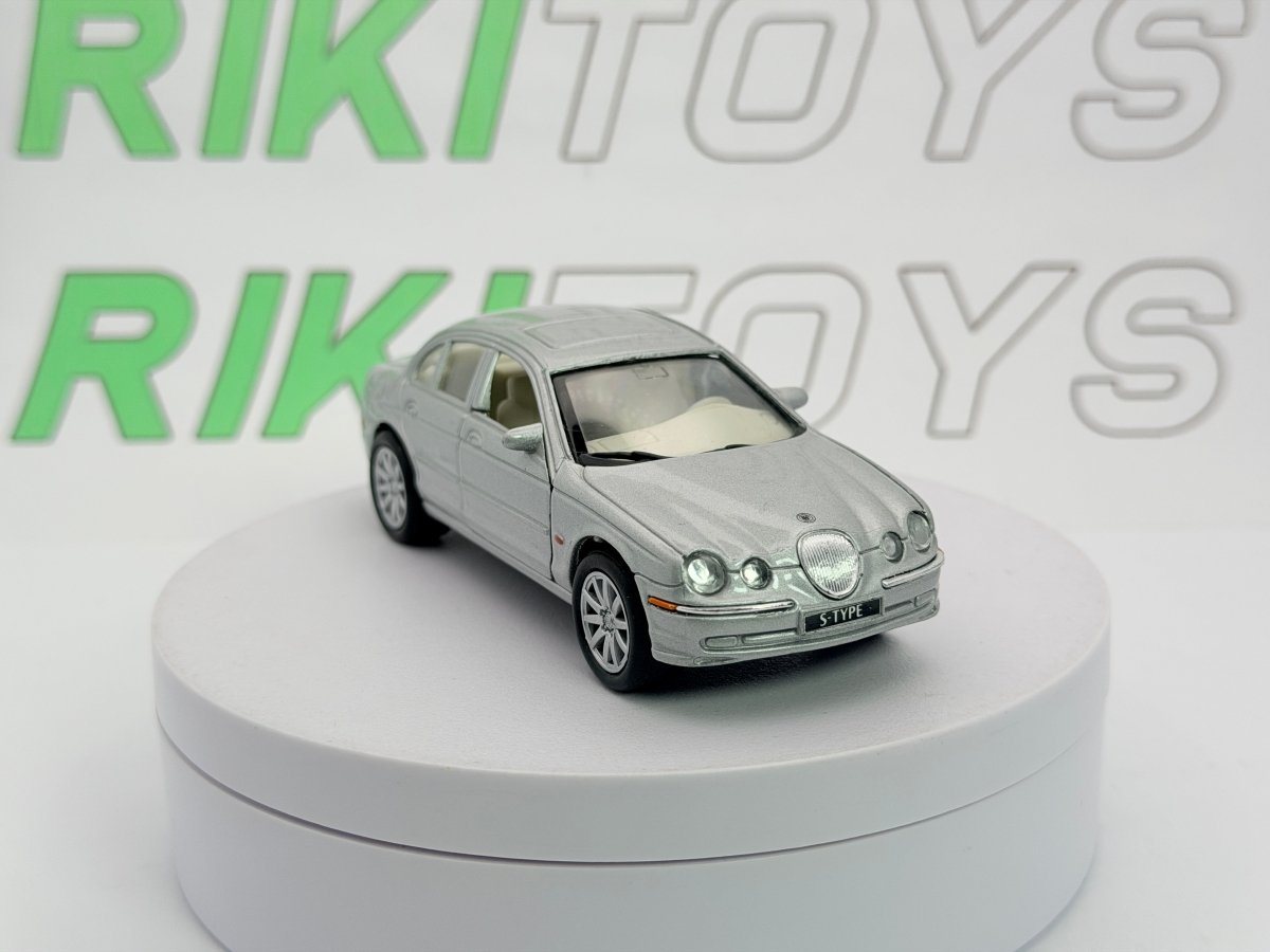 Jaguar S Type Welly 1/38 Argento - RikiToys - Welly