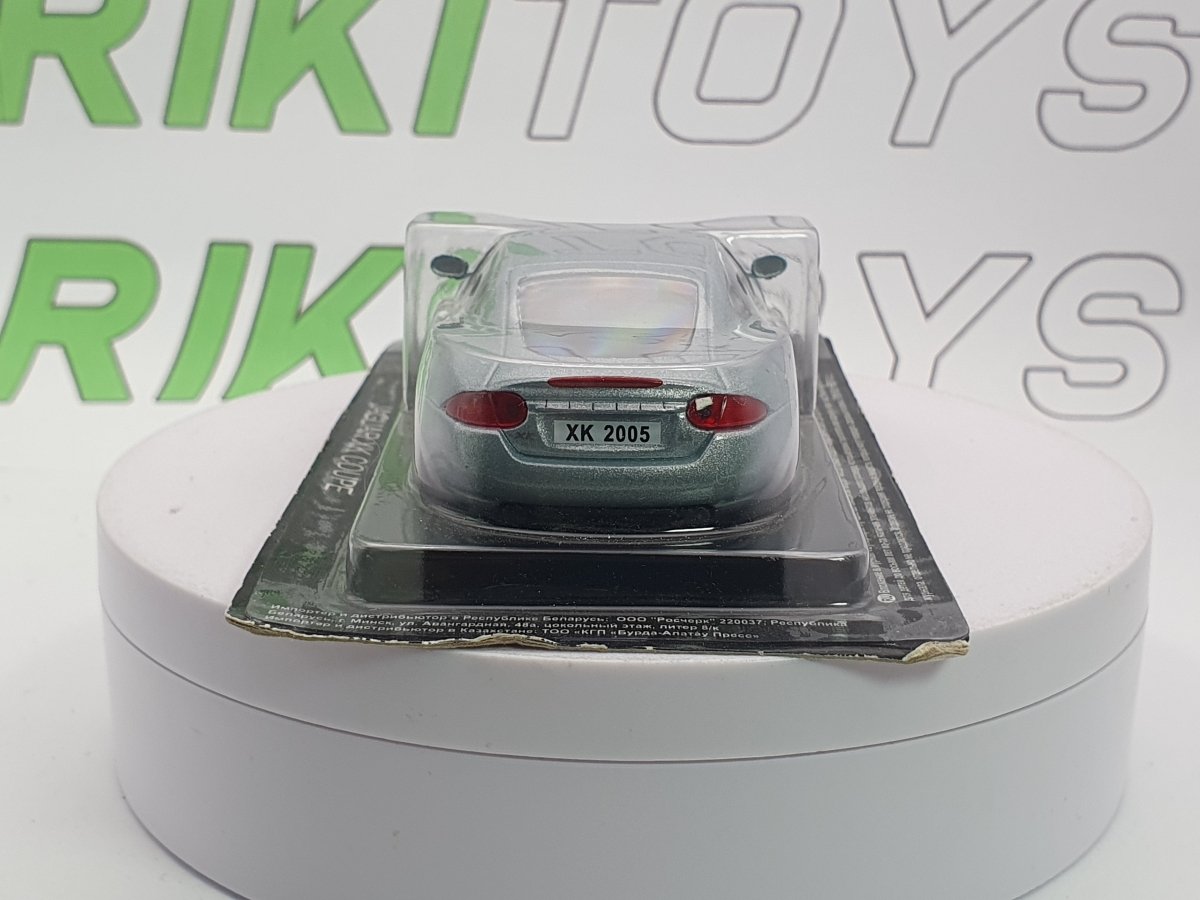 Jaguar XK Coupé Edicola 1/43 Argento - RikiToys - Edicola