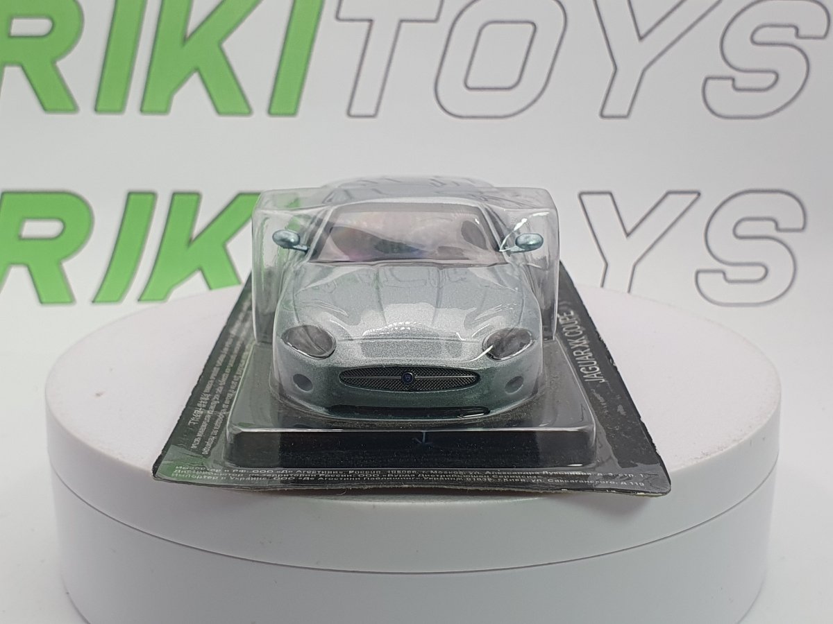 Jaguar XK Coupé Edicola 1/43 Argento - RikiToys - Edicola