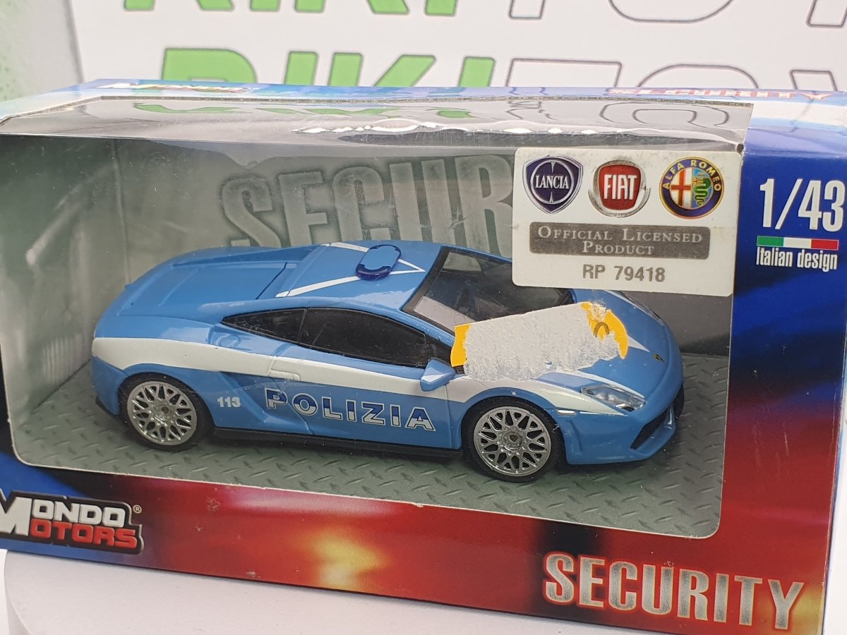 Lamborghini Gallardo MondoMotors 1/43 Celeste 2009 - RikiToys - MondoMotors