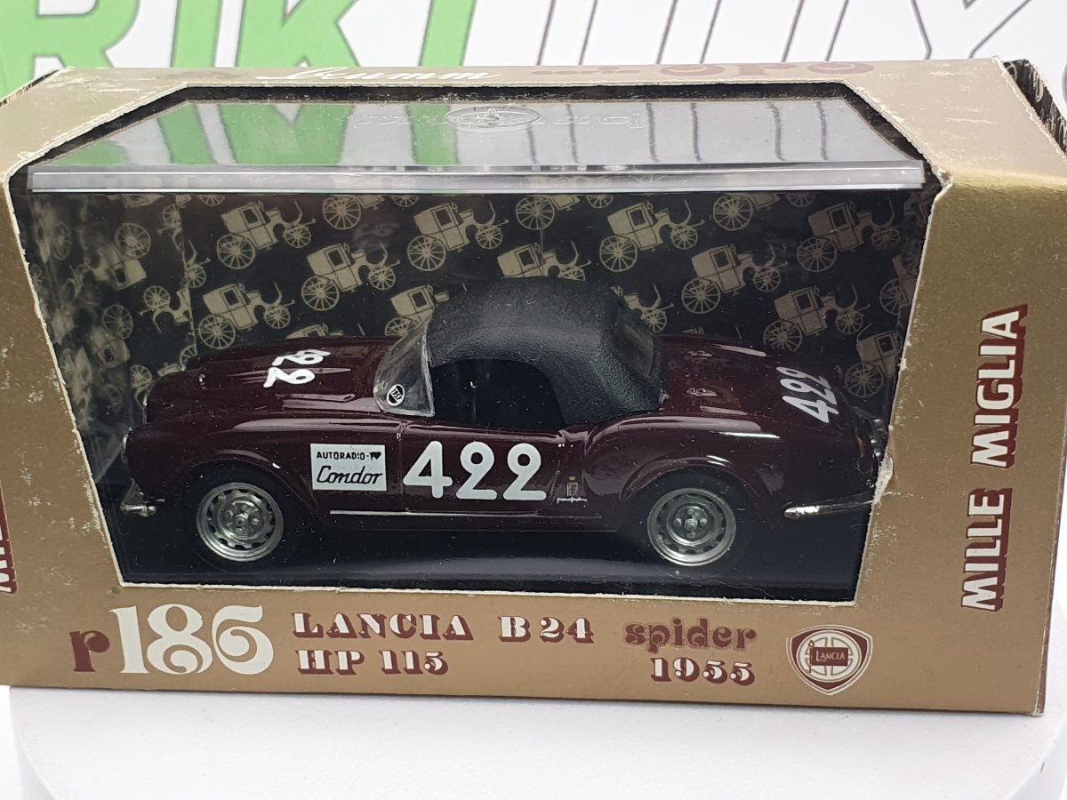 Lancia Aurelia B 24 Brumm 1/43 Bordeaux 1955 - RikiToys - Brumm
