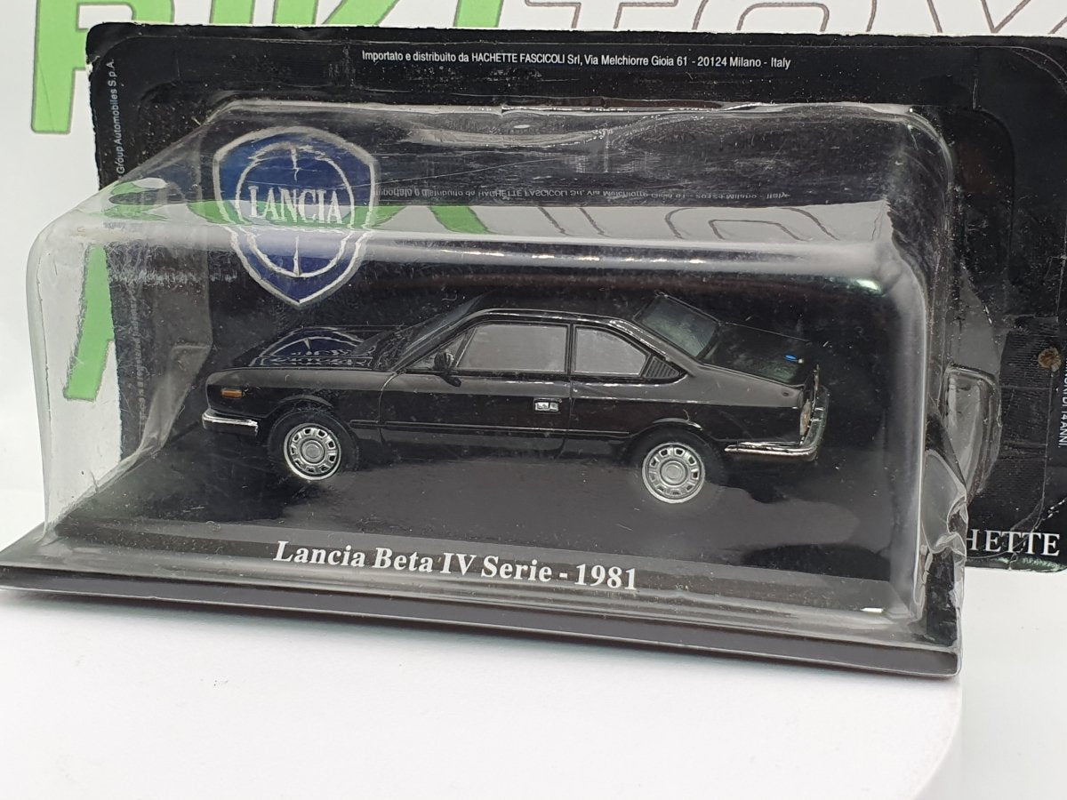 Lancia Beta Coupé IV Norev 1/43 Nero 1981 - RikiToys - Norev