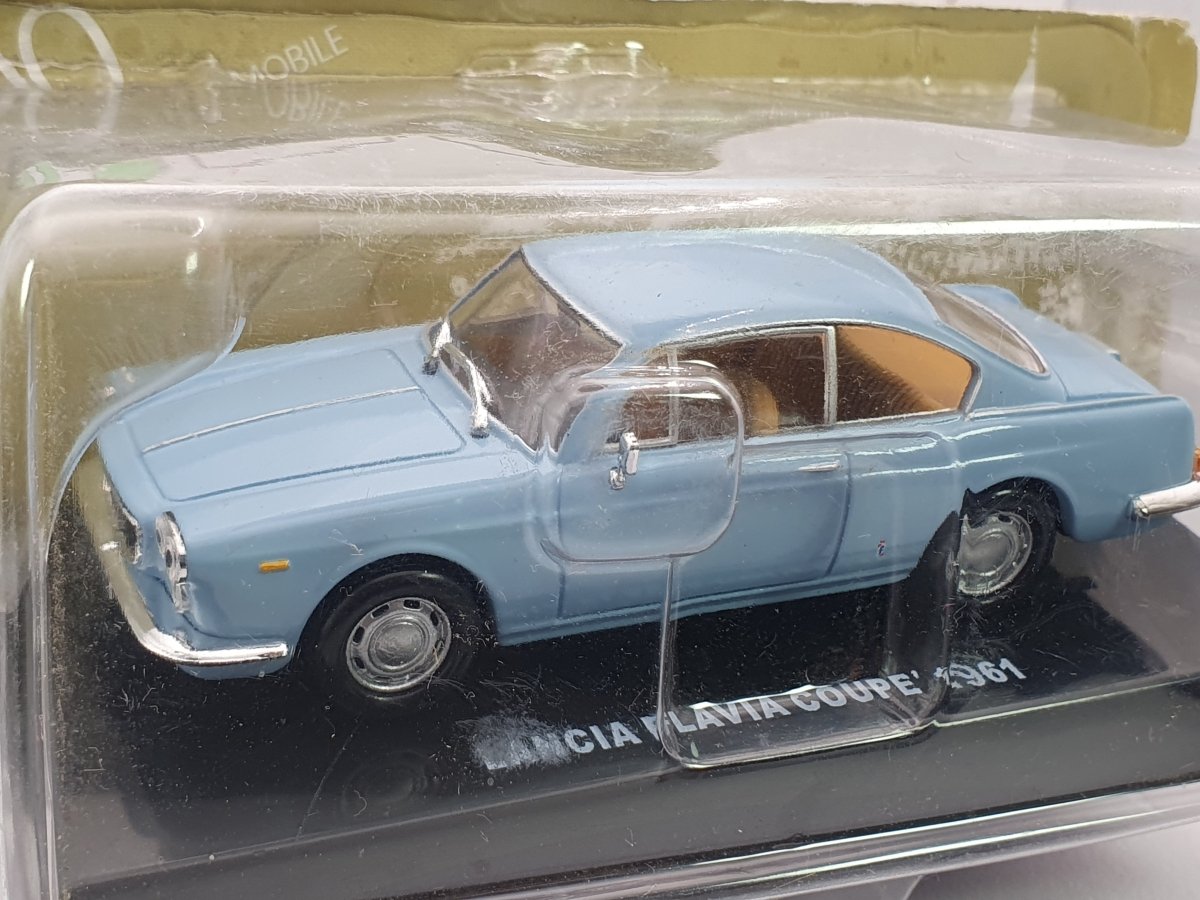 Lancia Flavia Coupé Edicola 1/43 Azzurro 1961 - RikiToys - Edicola