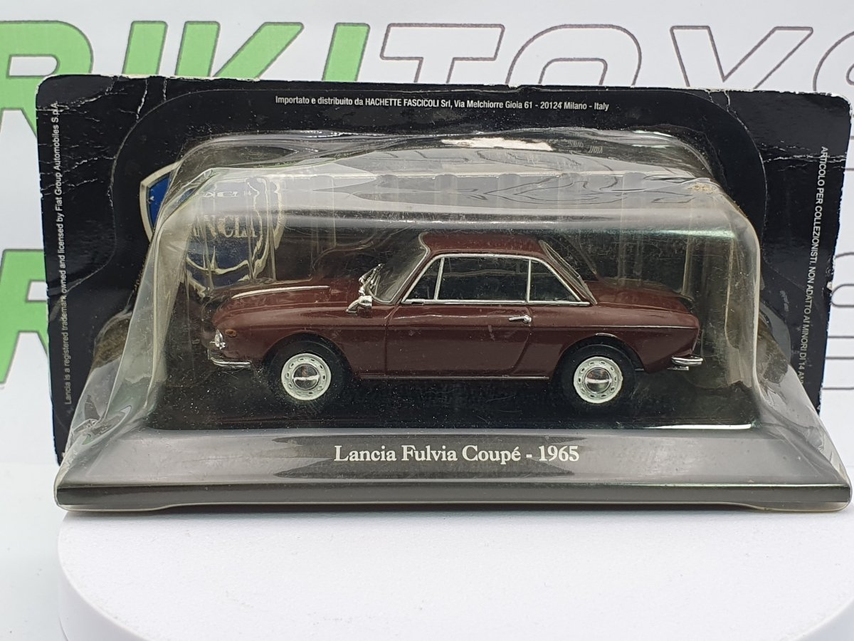 Lancia Fulvia Coupé Norev 1/43 Bordeaux 1965 - RikiToys - Norev
