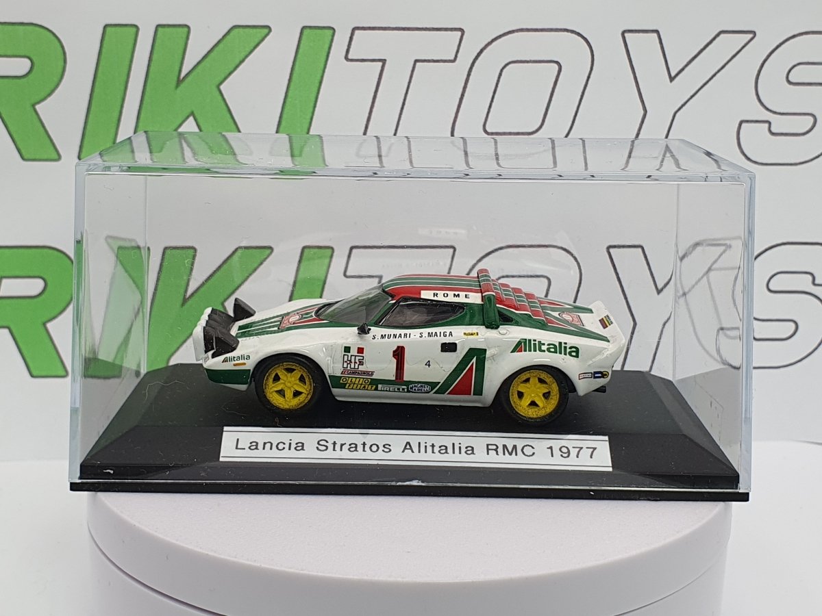 Lancia Stratos Alitalia R.M.Carlo (1977) Edicola 1/43 - RikiToys - Edicola#