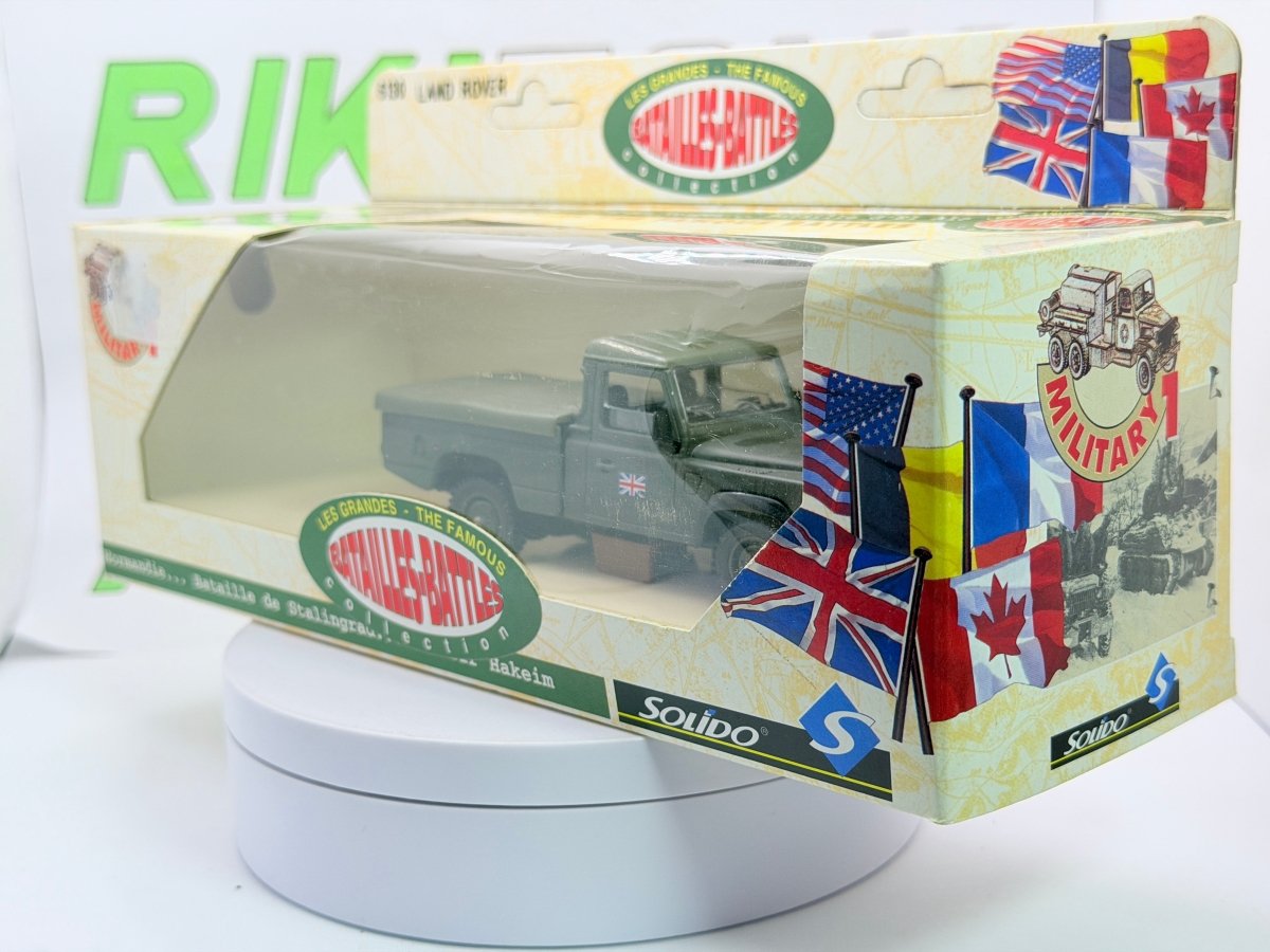 Land Rover 110 Pick up Solido 1/43 Verde - RikiToys - Solido