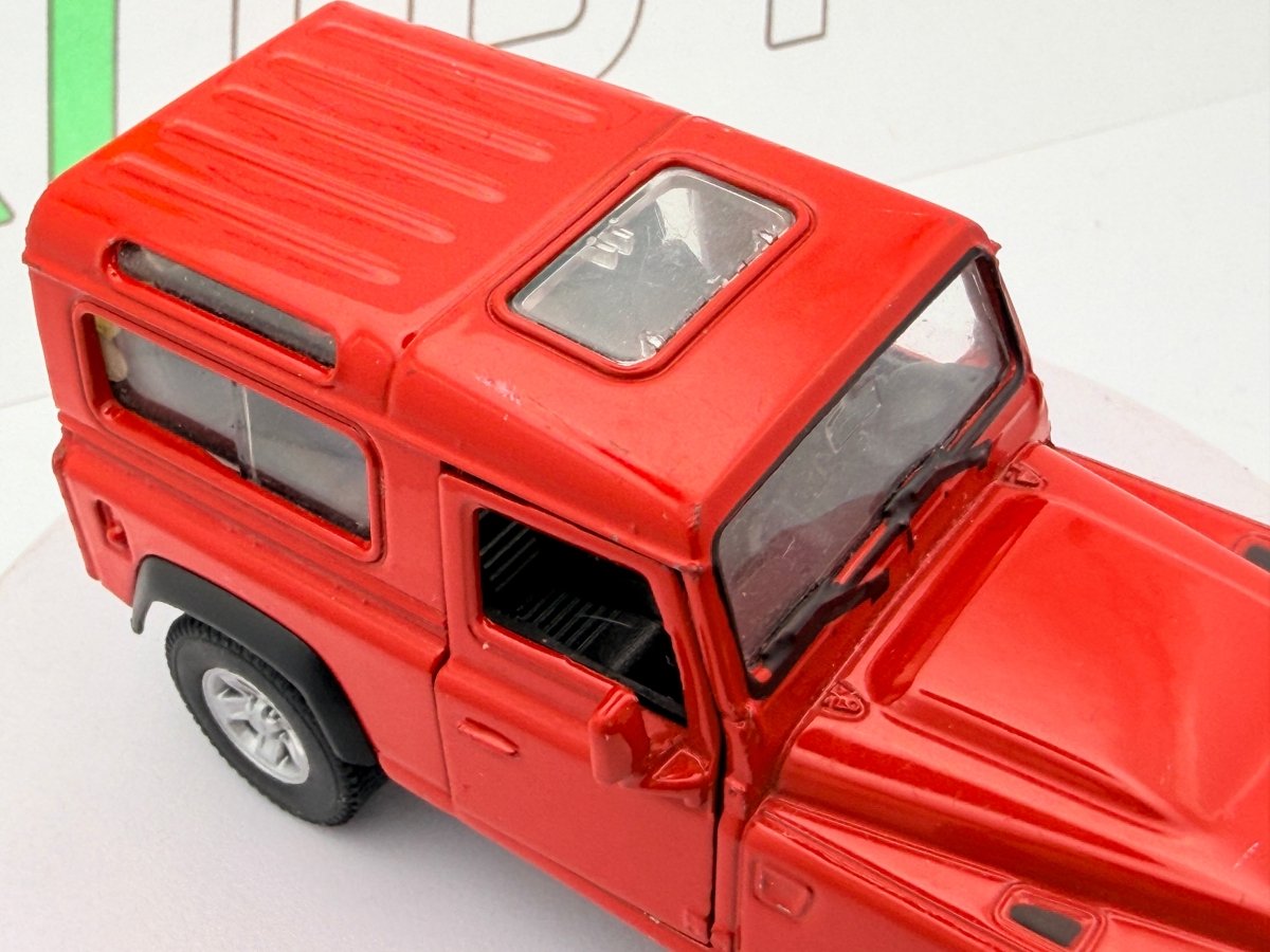 Land Rover Defender Welly 1/38 Rosso - RikiToys - Welly