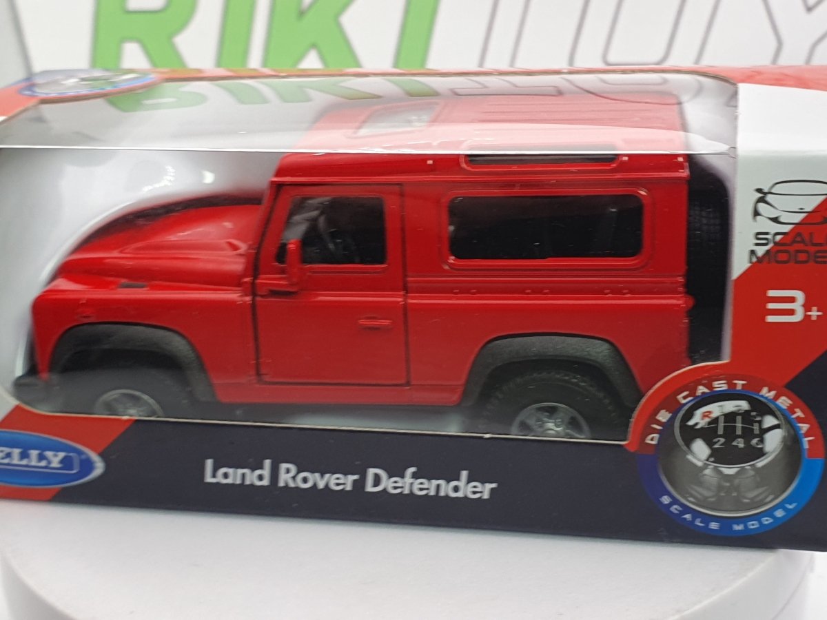 Land Rover Defender Welly 1/40 Rosso - RikiToys - Welly