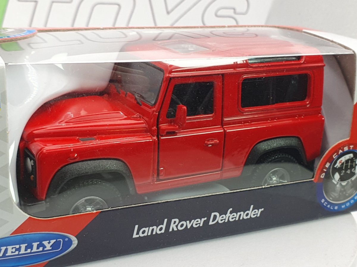 Land Rover Defender Welly 1/40 Rosso - RikiToys - Welly