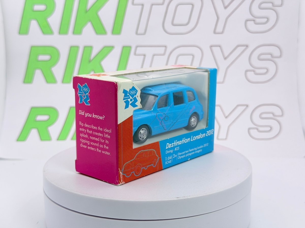 London Taxi Corgi 1/64 Azzurro - RikiToys - Corgi