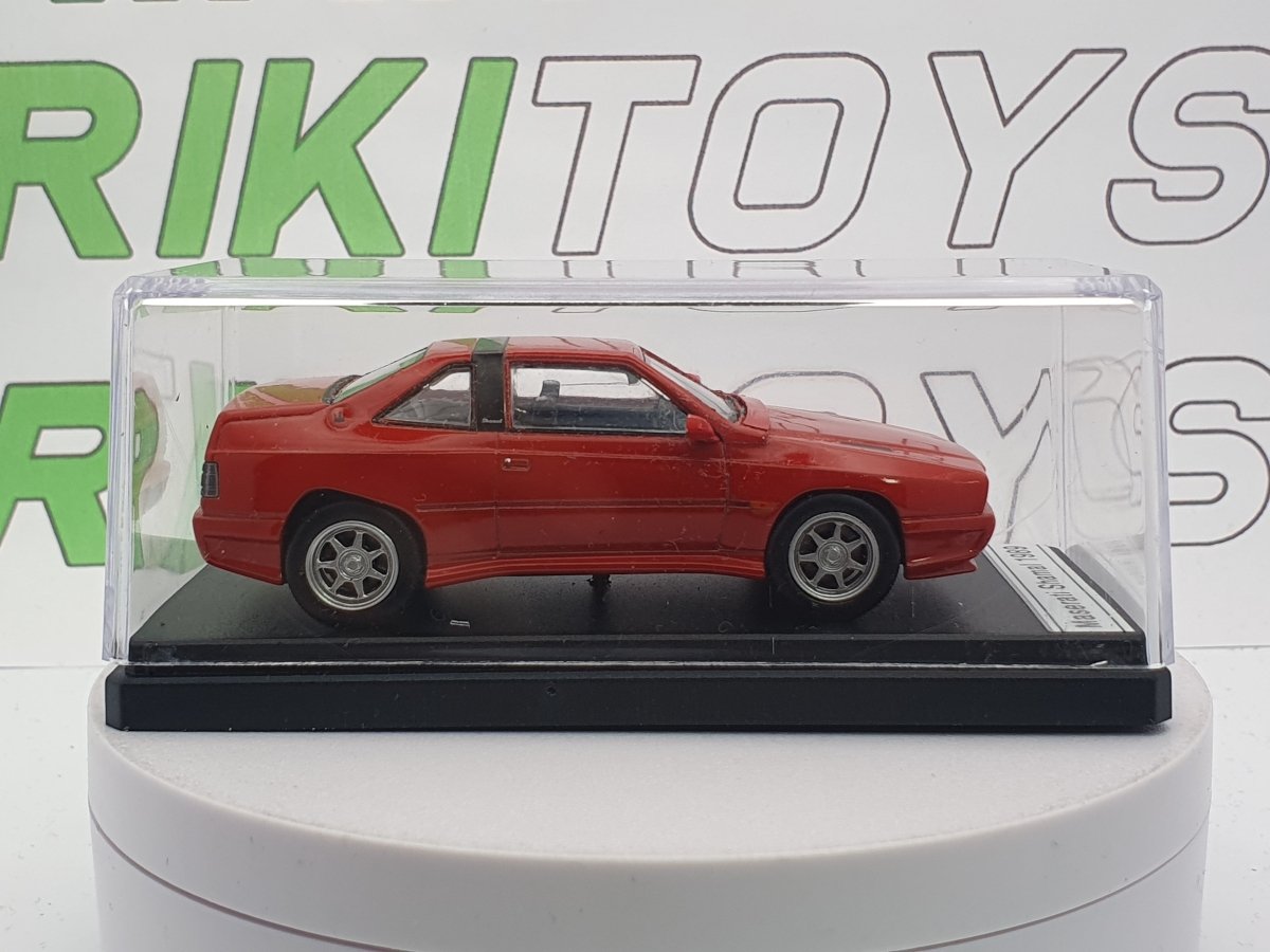 Maserati Shamal Leo Models 1/43 Rosso 1989 - RikiToys - Leo Models