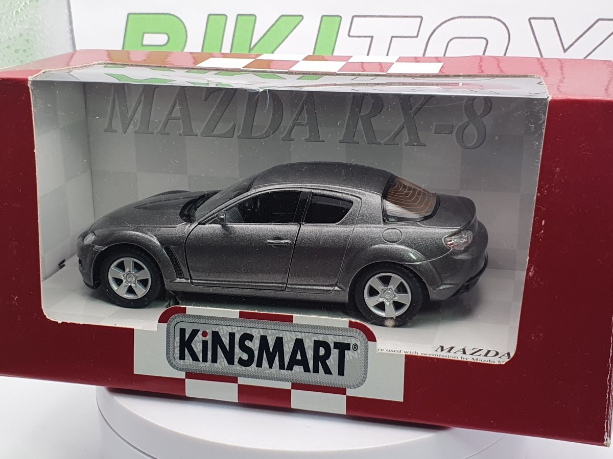 Mazda RX 8 Kinsmart 1/35 Grigio - RikiToys - Kinsmart