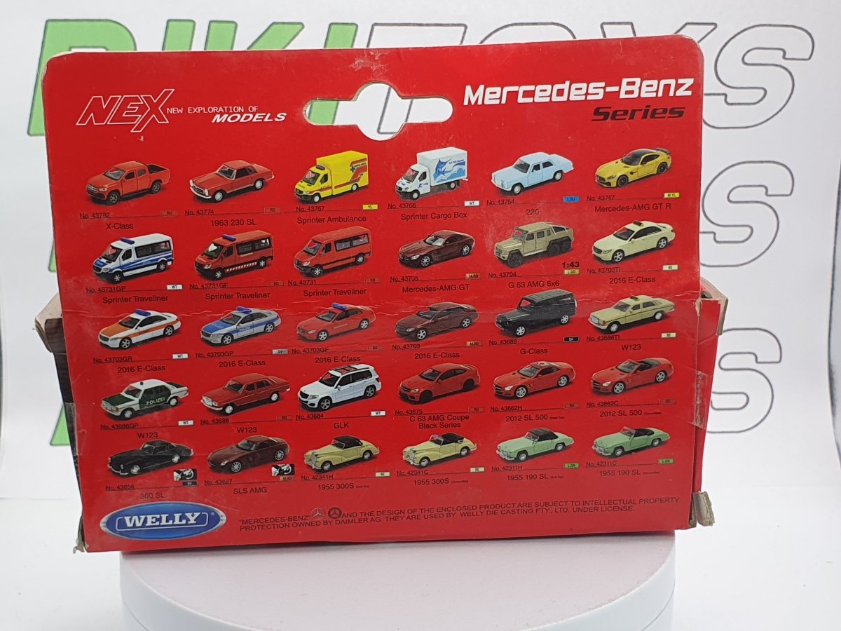 Mercedes Benz 190 SL Welly 1/38 Argento 1955 - RikiToys - Welly