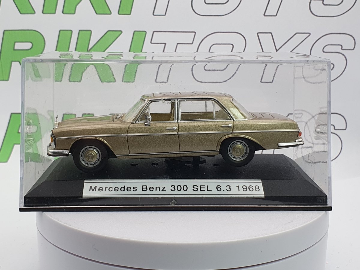Mercedes Benz 300 SEL 6.3 Whitebox 1/43 Oro 1968 - RikiToys - Whitebox