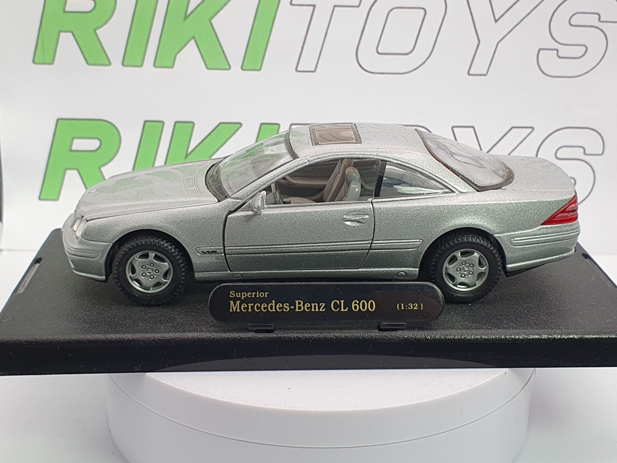 Mercedes Benz CL 600 Welly 1/32 Argento 1996 - RikiToys - Welly#