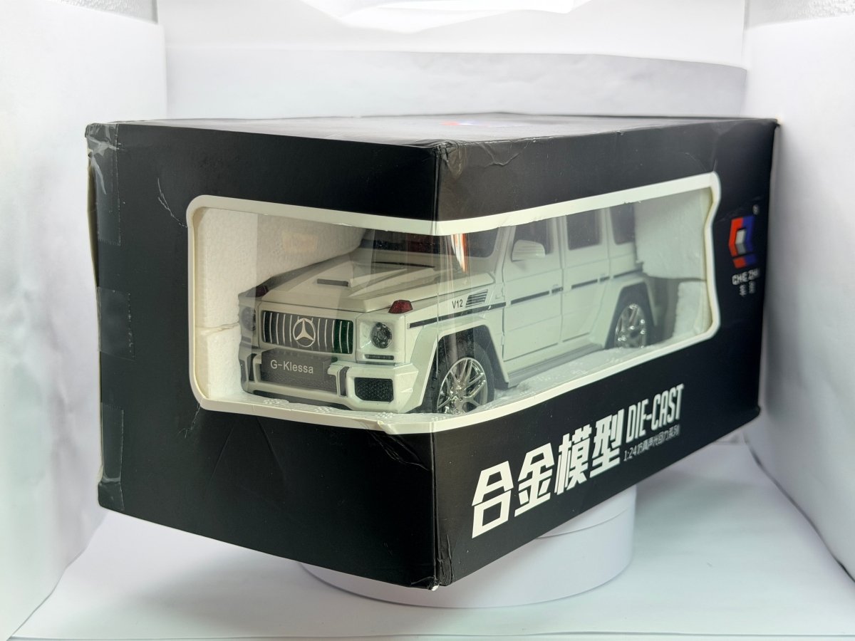Mercedes Benz G63 AMG V12 Che Zhi 1/24 Bianco - RikiToys - Che Zhi